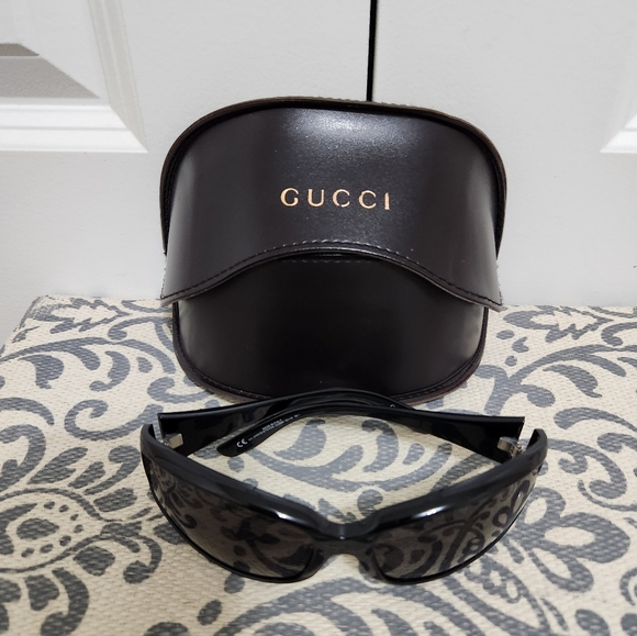 VINTAGE Gucci GG 2989/S/STRASS sunglasses with Crystal GG Logo - Picture 10 of 11